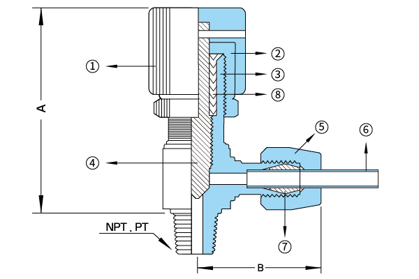 TFM 1PAL NEEDLE VALVES